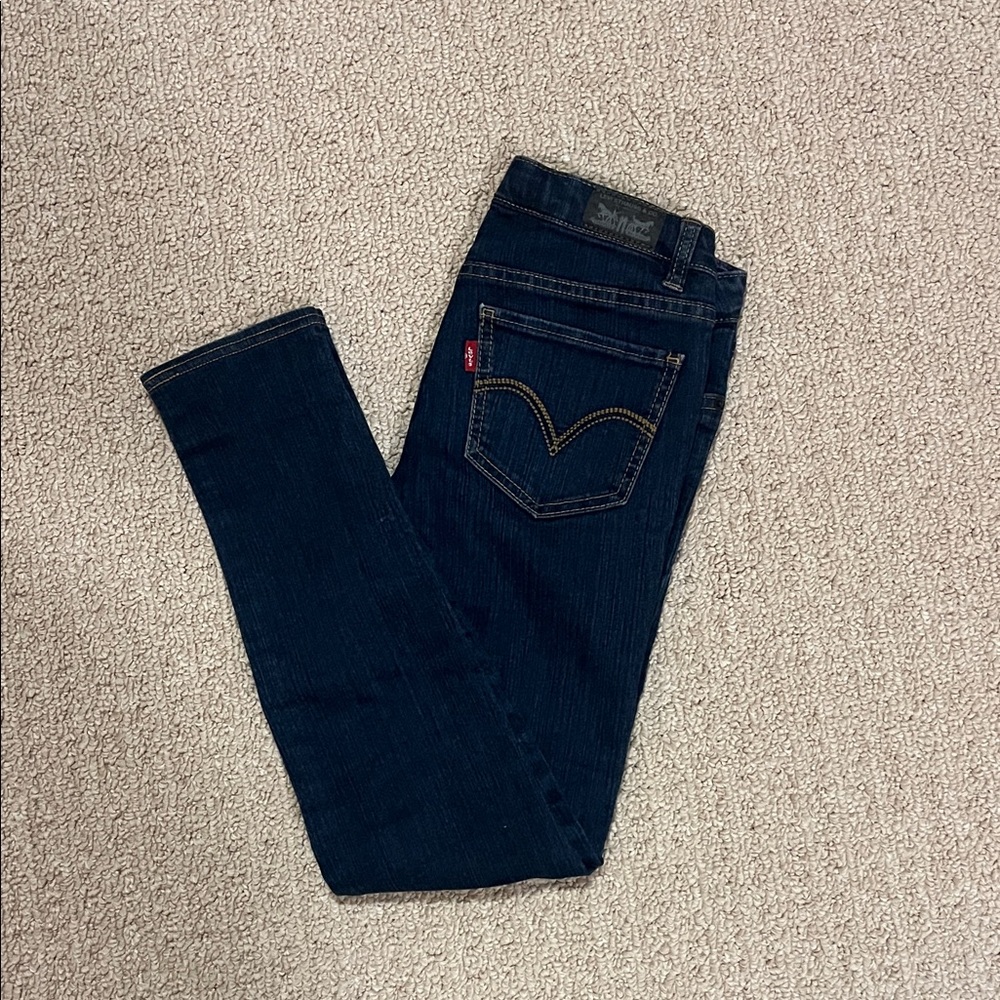 Levi's Girl's Size 12 Denim Leggings